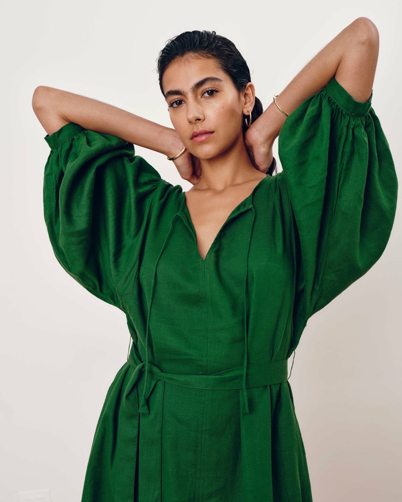 Amparo Linen Blend Dress - Universal Standard