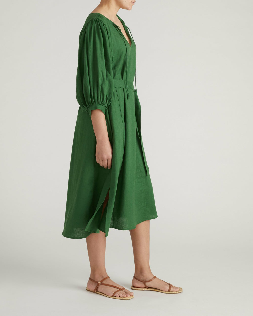 Amparo Linen Blend Dress - Universal Standard