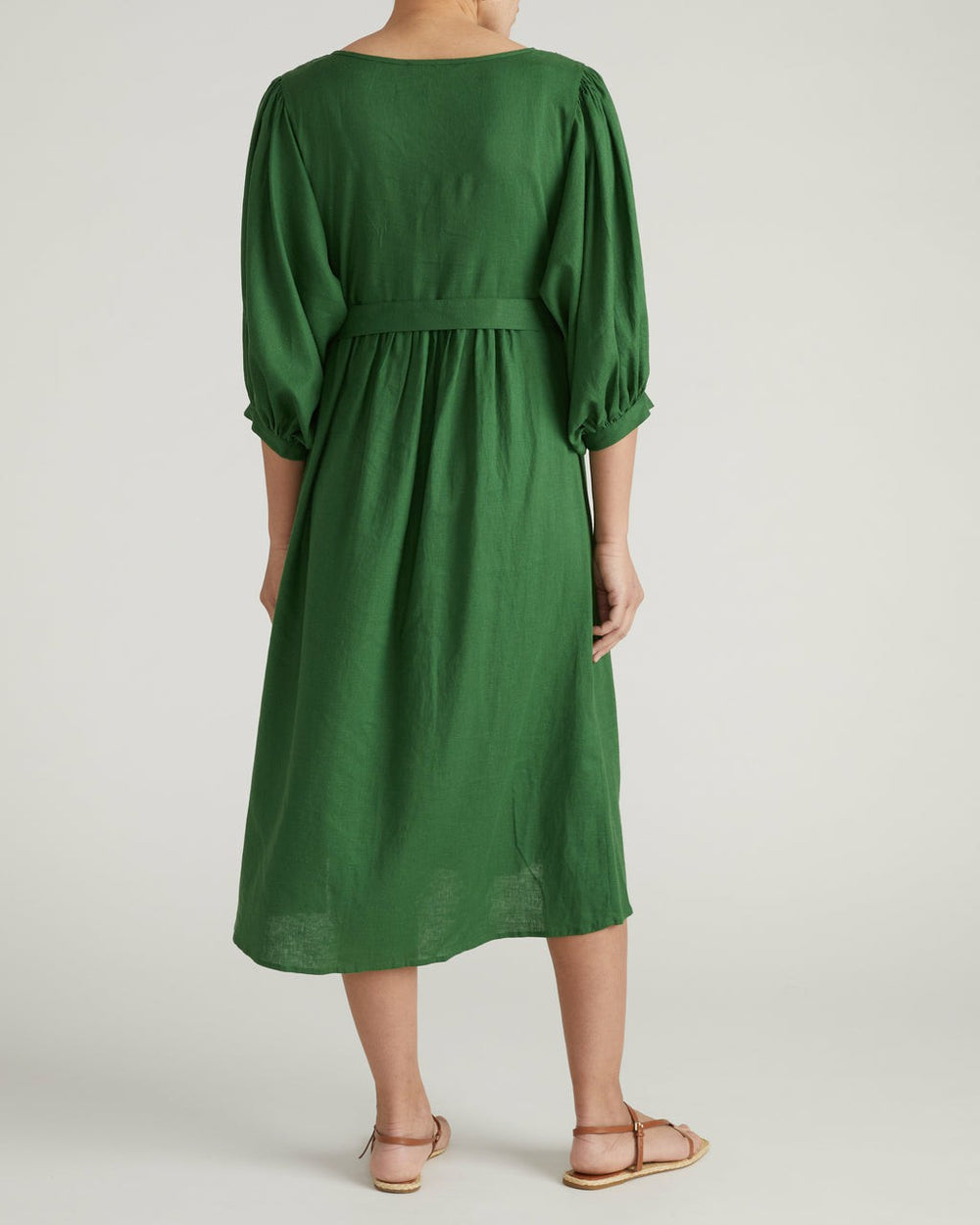 Amparo Linen Blend Dress - Universal Standard