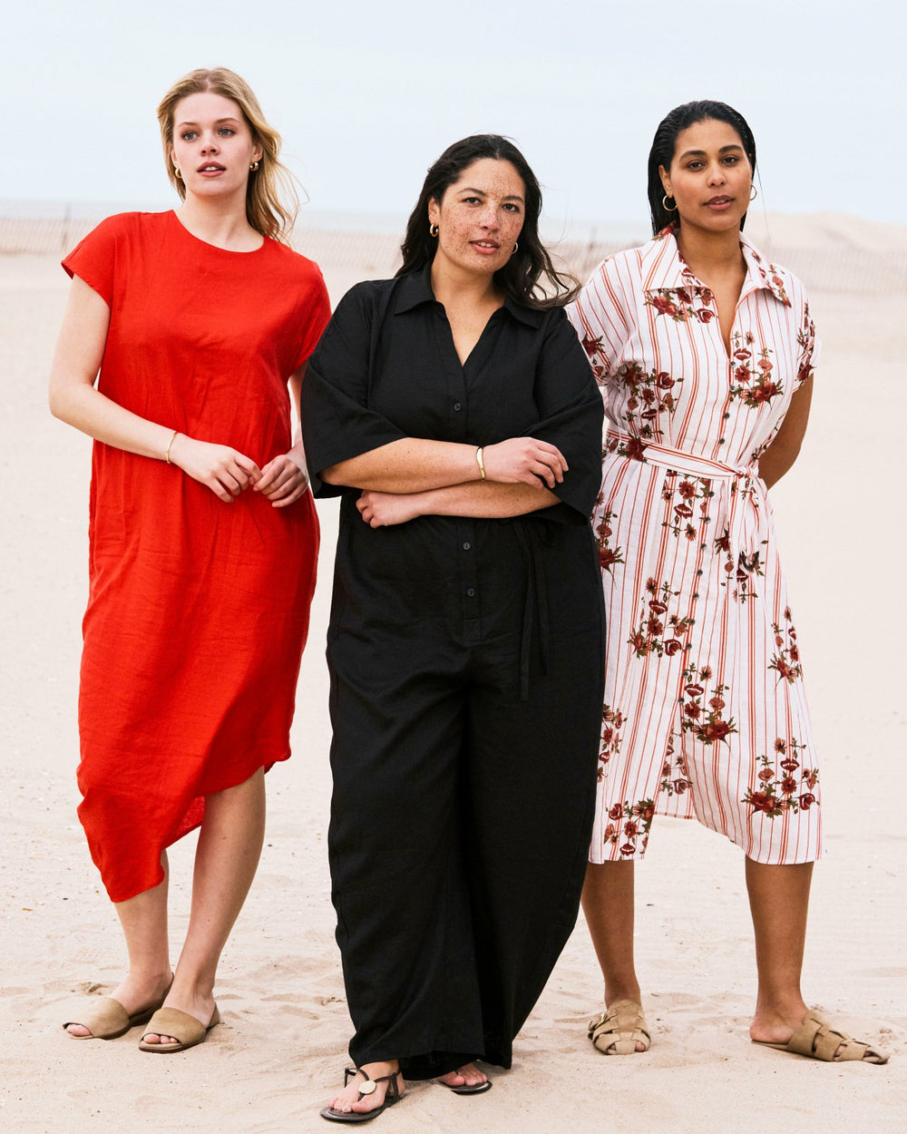 Iconic Stretch Linen Blend Geneva Dress - Universal Standard