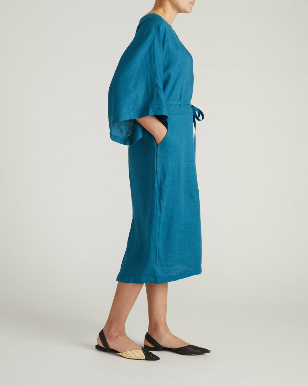 Lio Linen Blend Dress - Universal Standard
