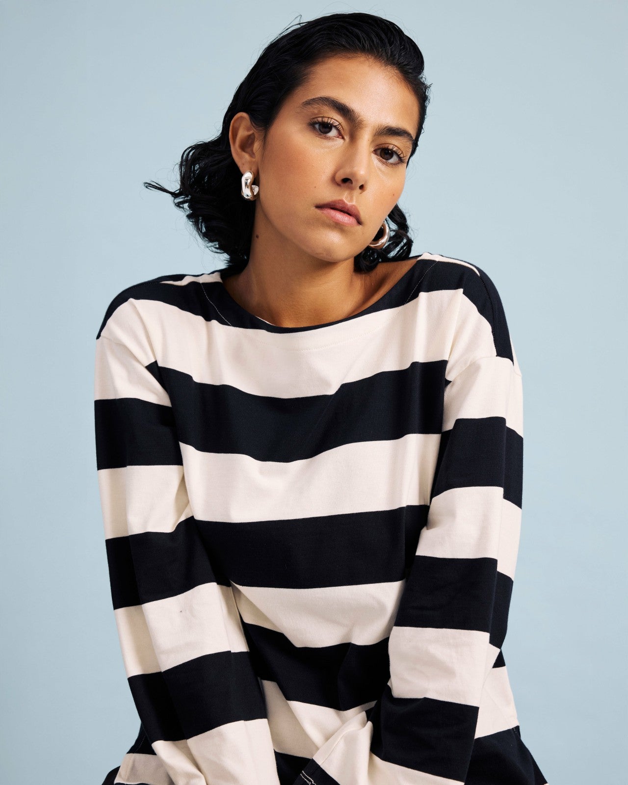 Montauk Breton Stripe Bell Sleeve Top - Universal Standard