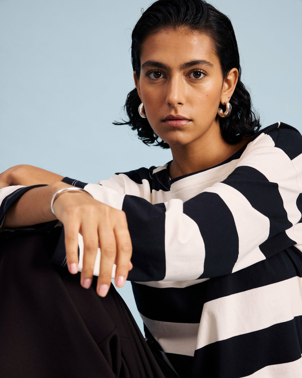 Montauk Breton Stripe Bell Sleeve Top - Universal Standard