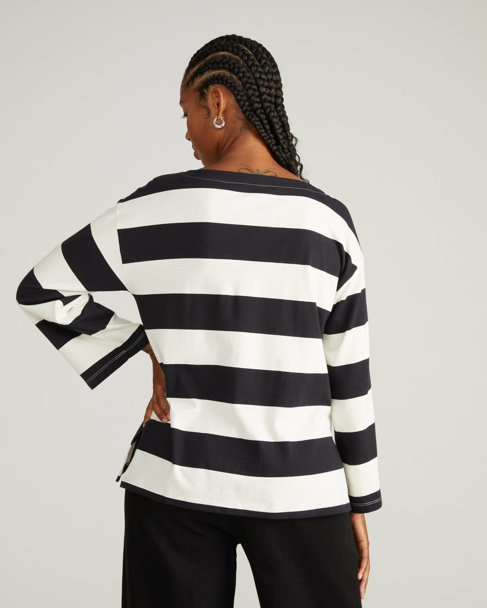 Montauk Breton Stripe Bell Sleeve Top - Universal Standard