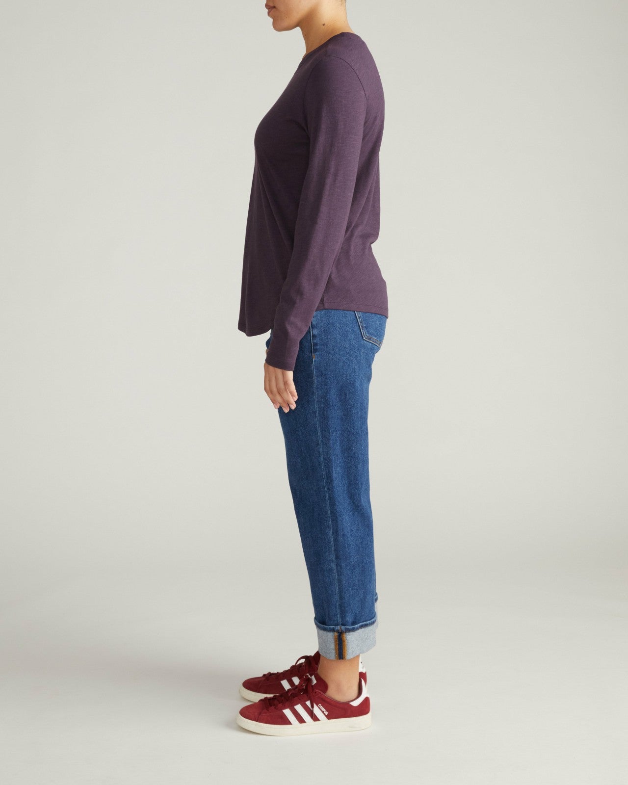 Light-As-Air Long Sleeve Crew Neck Tee - Universal Standard
