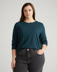 Light-As-Air Long Sleeve Crew Neck Tee - Universal Standard