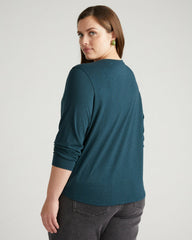 Light-As-Air Long Sleeve Crew Neck Tee - Universal Standard