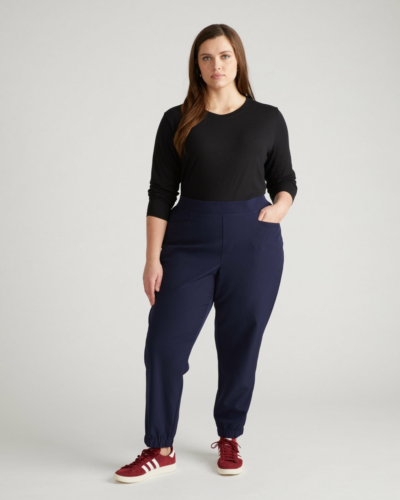 Light-As-Air Long Sleeve Crew Neck Tee - Universal Standard