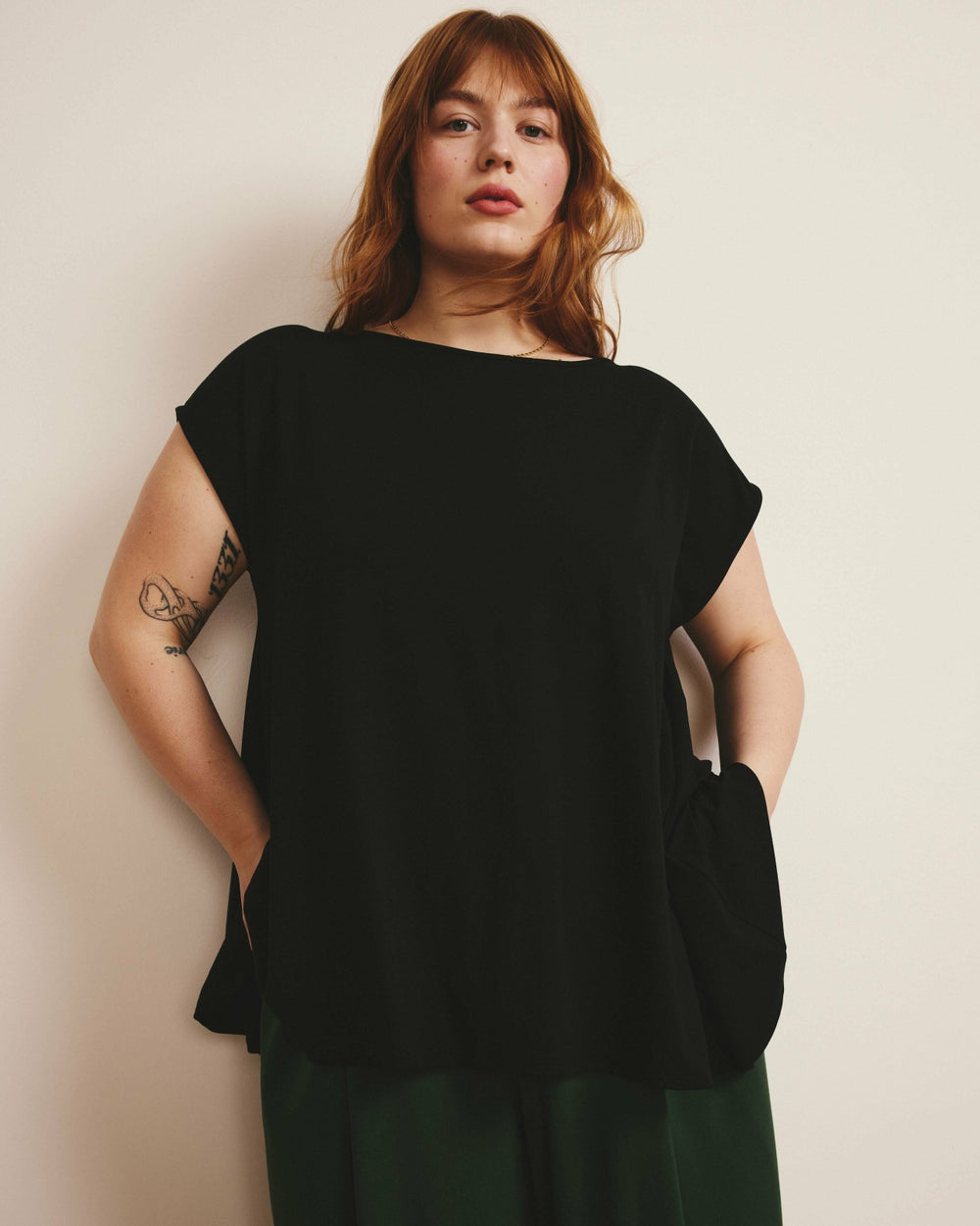 Heatwave Divine Jersey Flared Top - Universal Standard