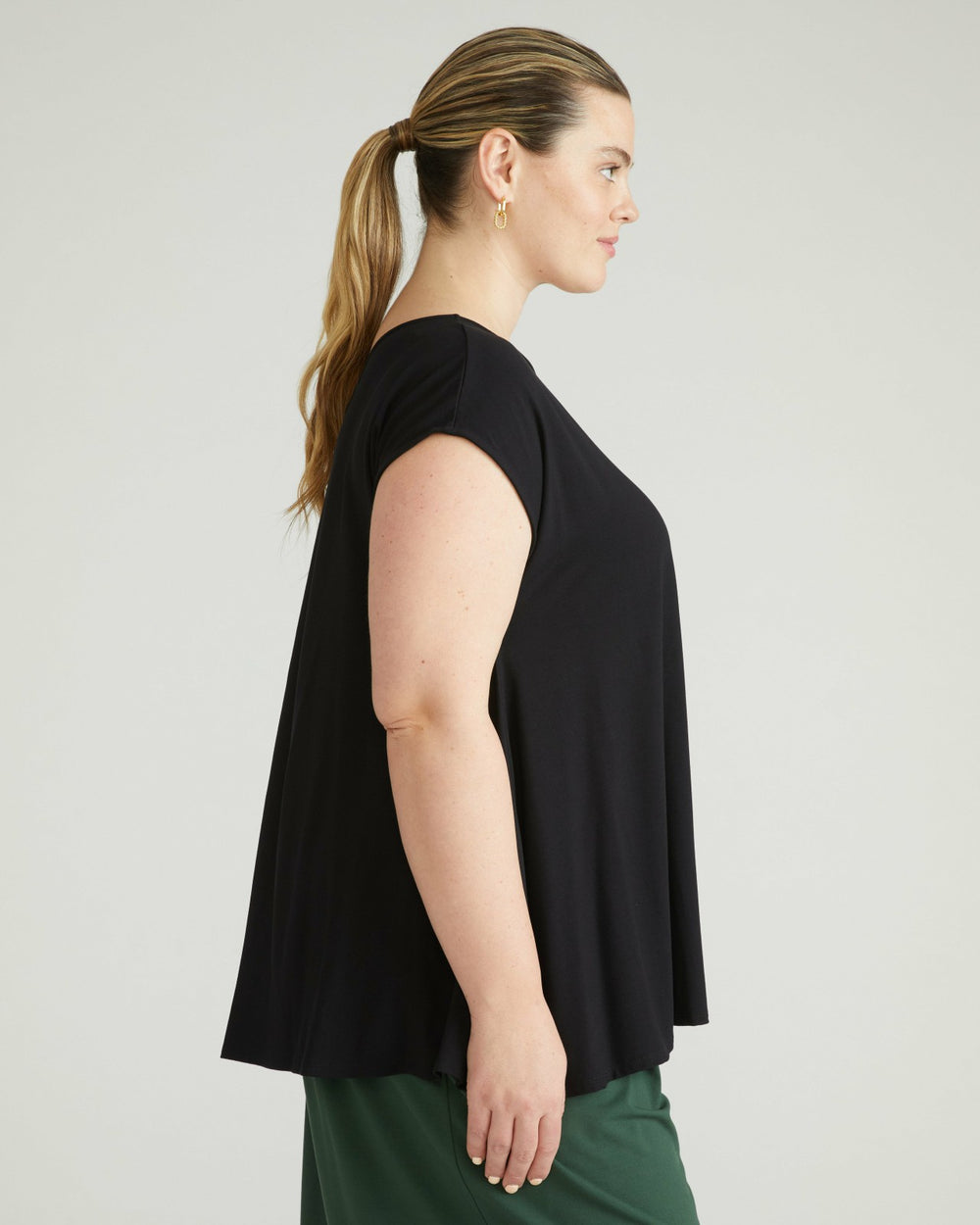 Heatwave Divine Jersey Flared Top - Universal Standard