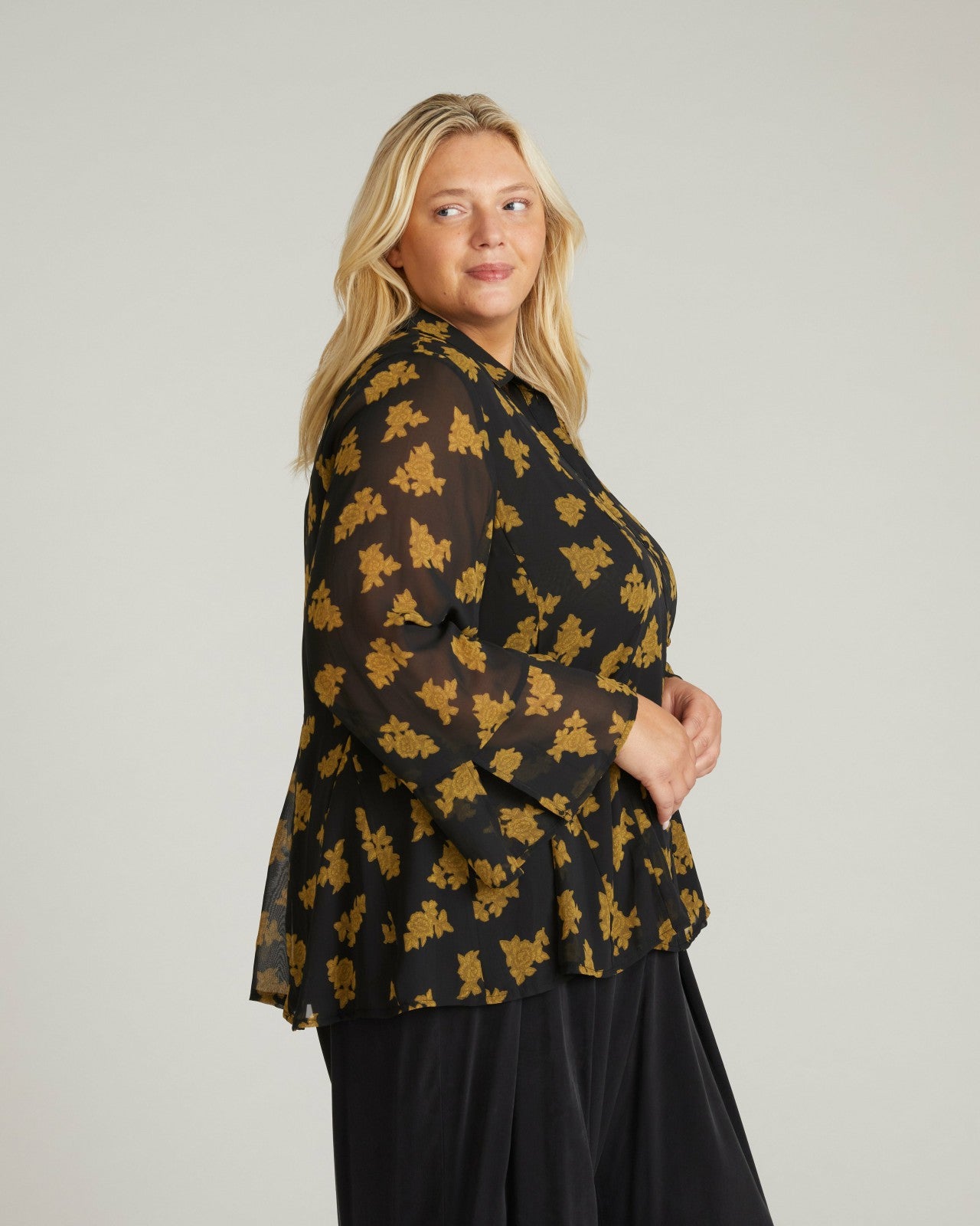 Evie Chiffon Blouse - Universal Standard