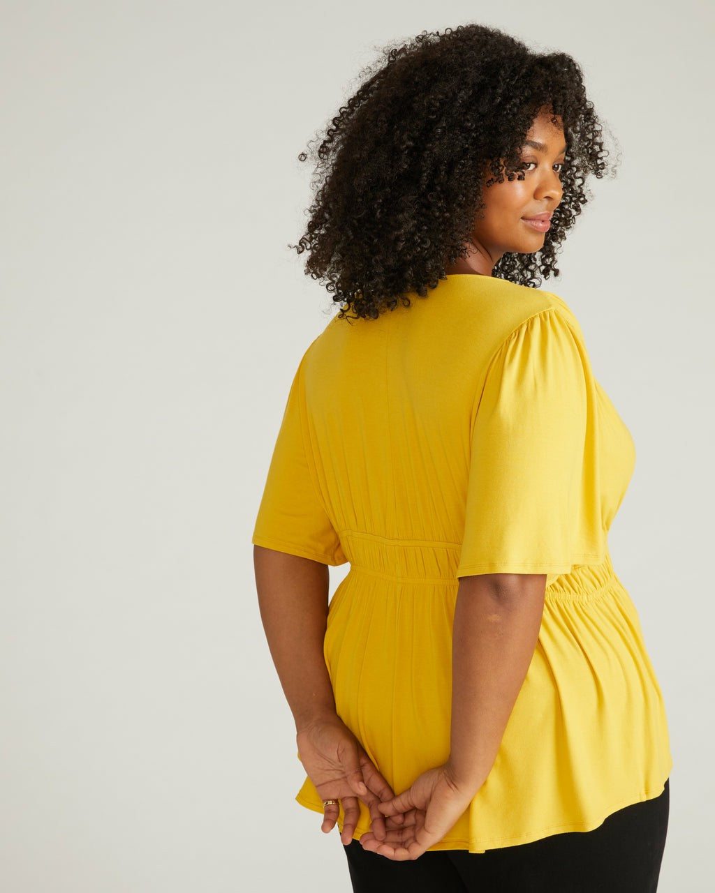 Flora Liquid Jersey Top - Universal Standard