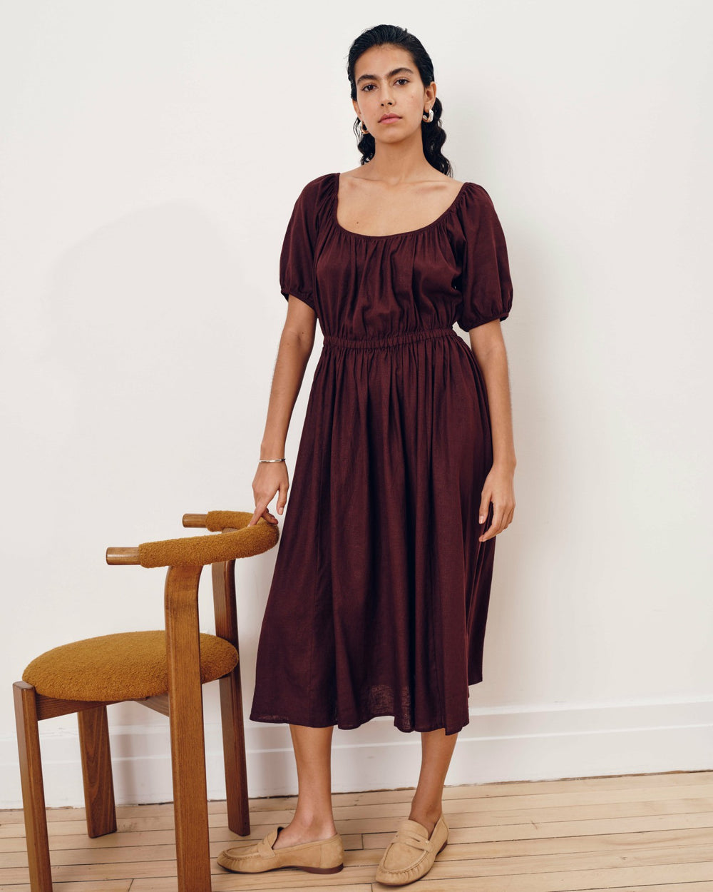 Andrea Linen Blend Dress - Universal Standard
