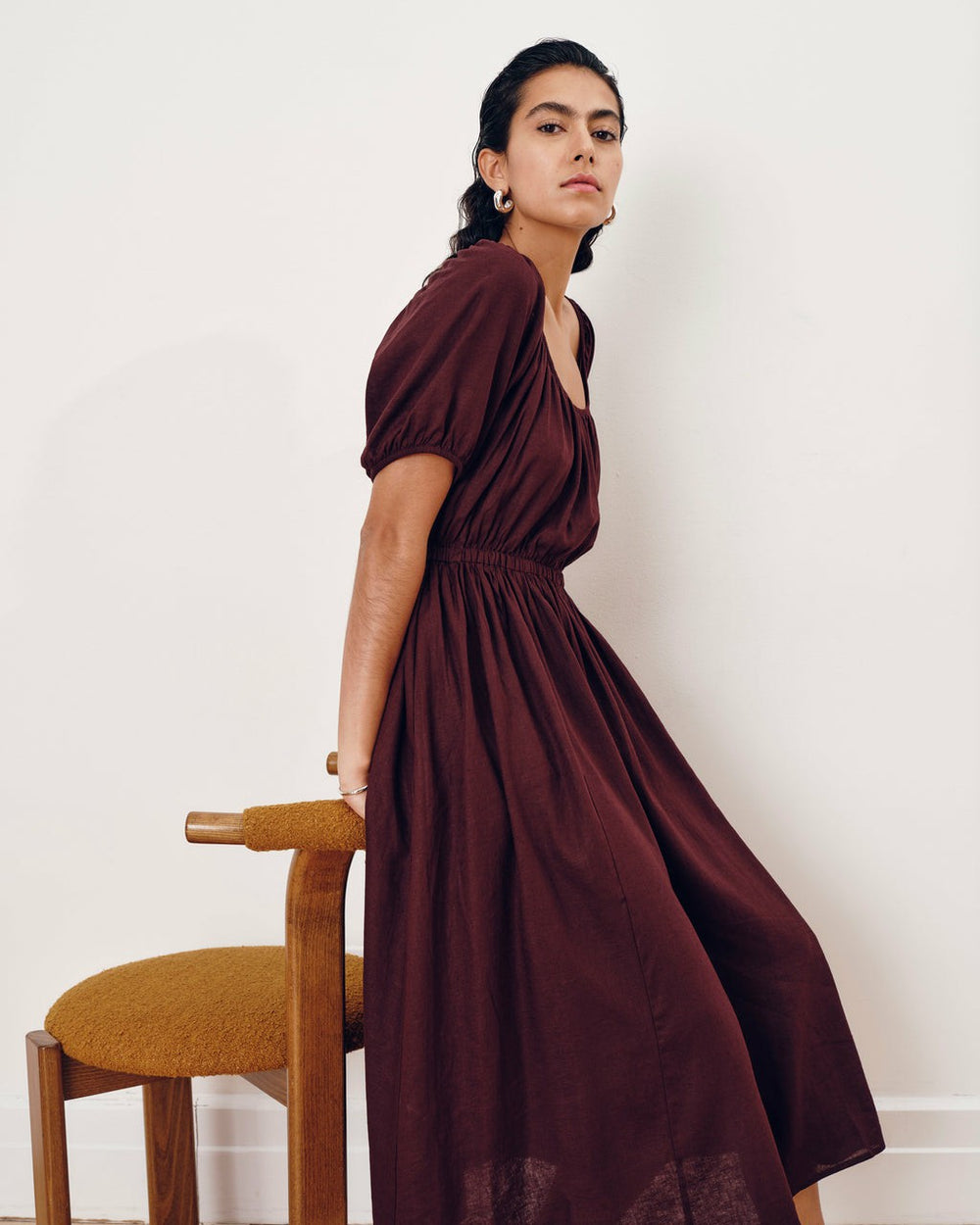 Andrea Linen Blend Dress - Universal Standard
