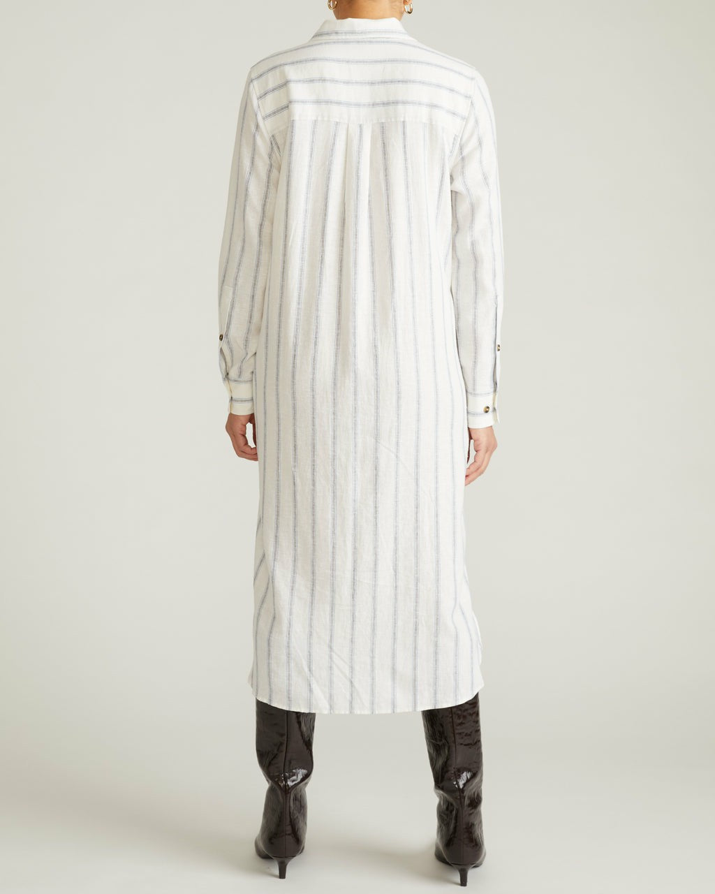 Odeon Linen Blend Shirtdress - Universal Standard