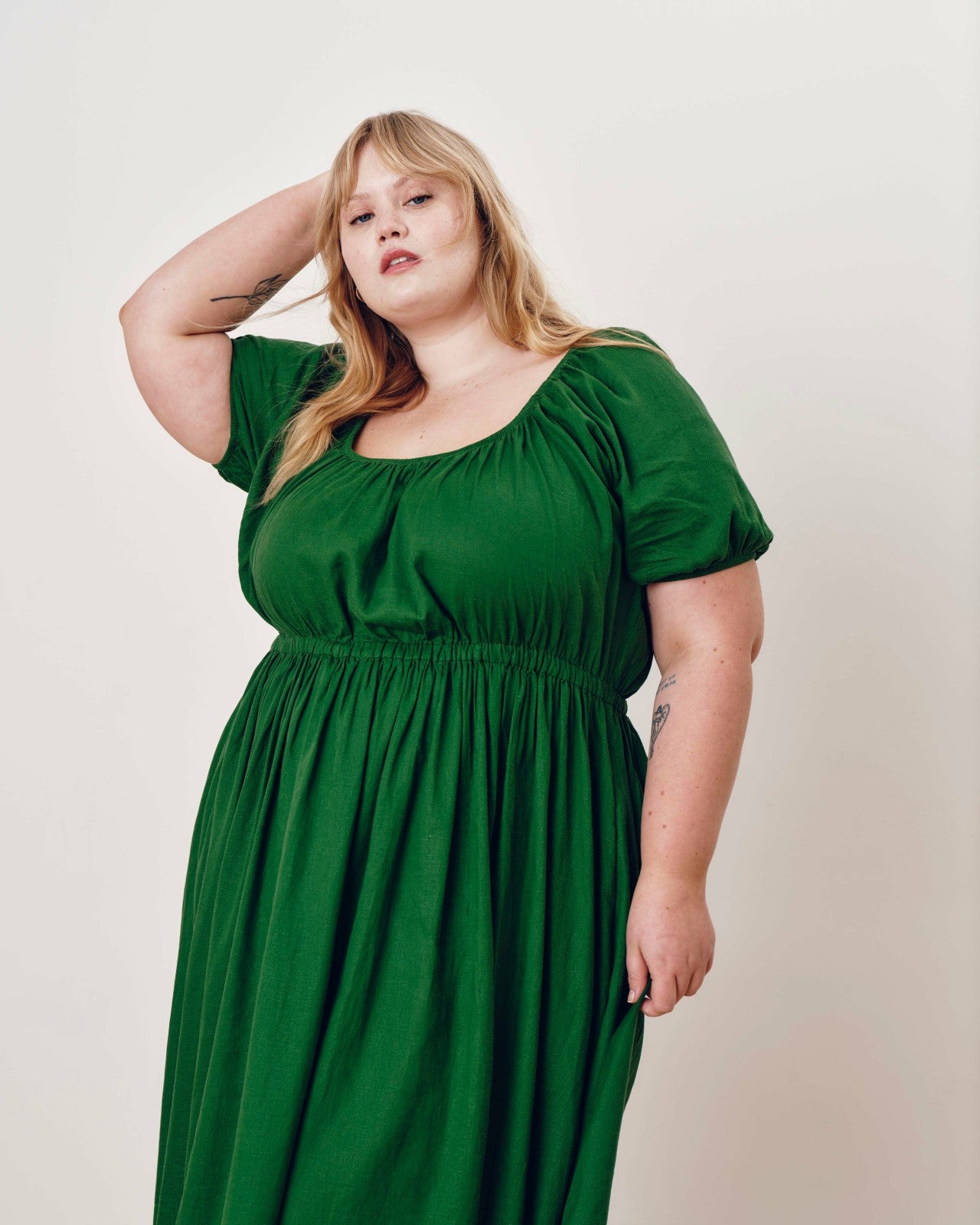 Andrea Linen Blend Dress - Universal Standard