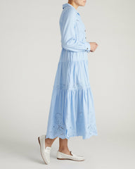 Alix Embroidered Linen Blend Shirtdress - Universal Standard