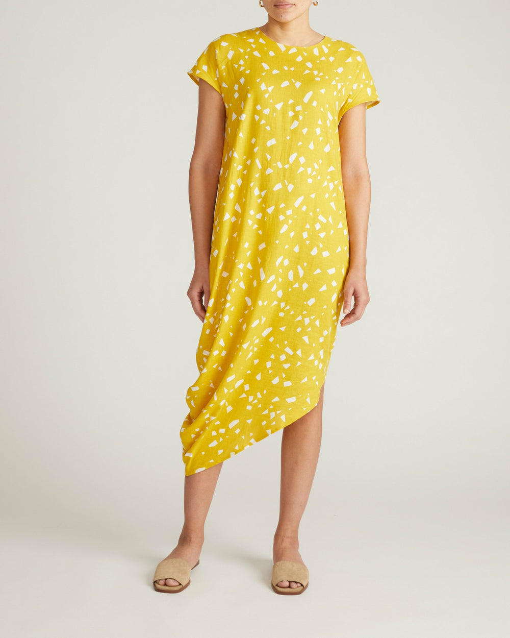 Iconic Stretch Linen Blend Geneva Dress - Universal Standard