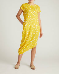 Iconic Stretch Linen Blend Geneva Dress - Universal Standard