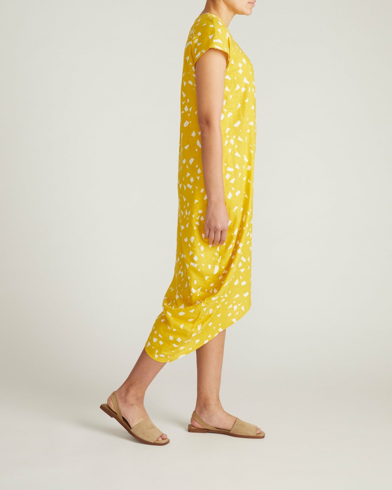 Iconic Stretch Linen Blend Geneva Dress - Universal Standard