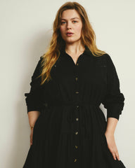 Alix Embroidered Linen Blend Shirtdress - Universal Standard