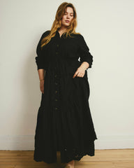 Alix Embroidered Linen Blend Shirtdress - Universal Standard