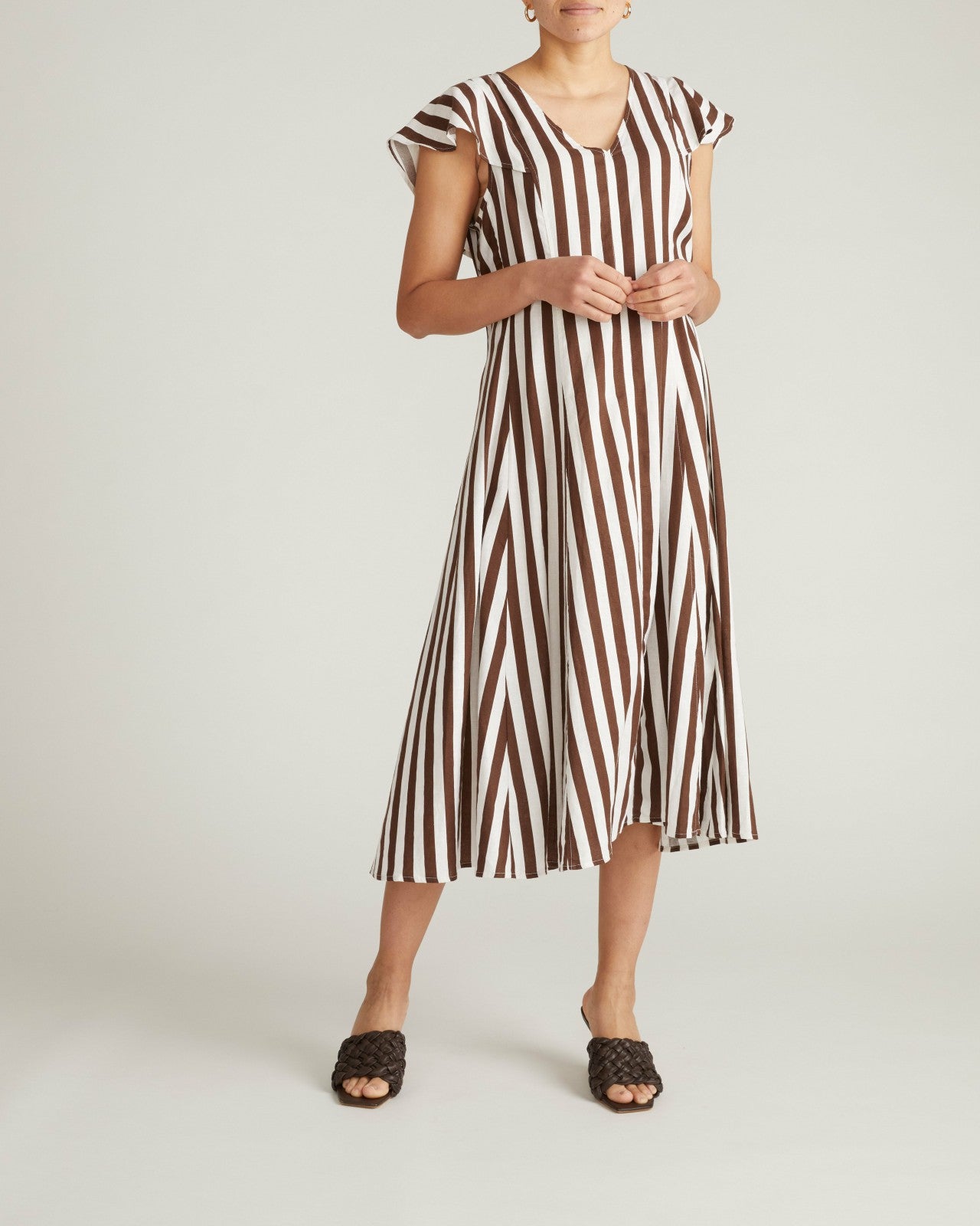 Victoria Linen Blend Dress - Universal Standard