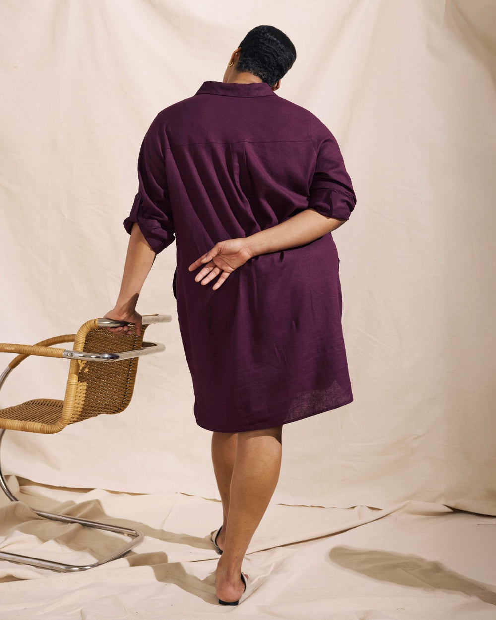 Linen Blend Rubicon Shirtdress - Universal Standard