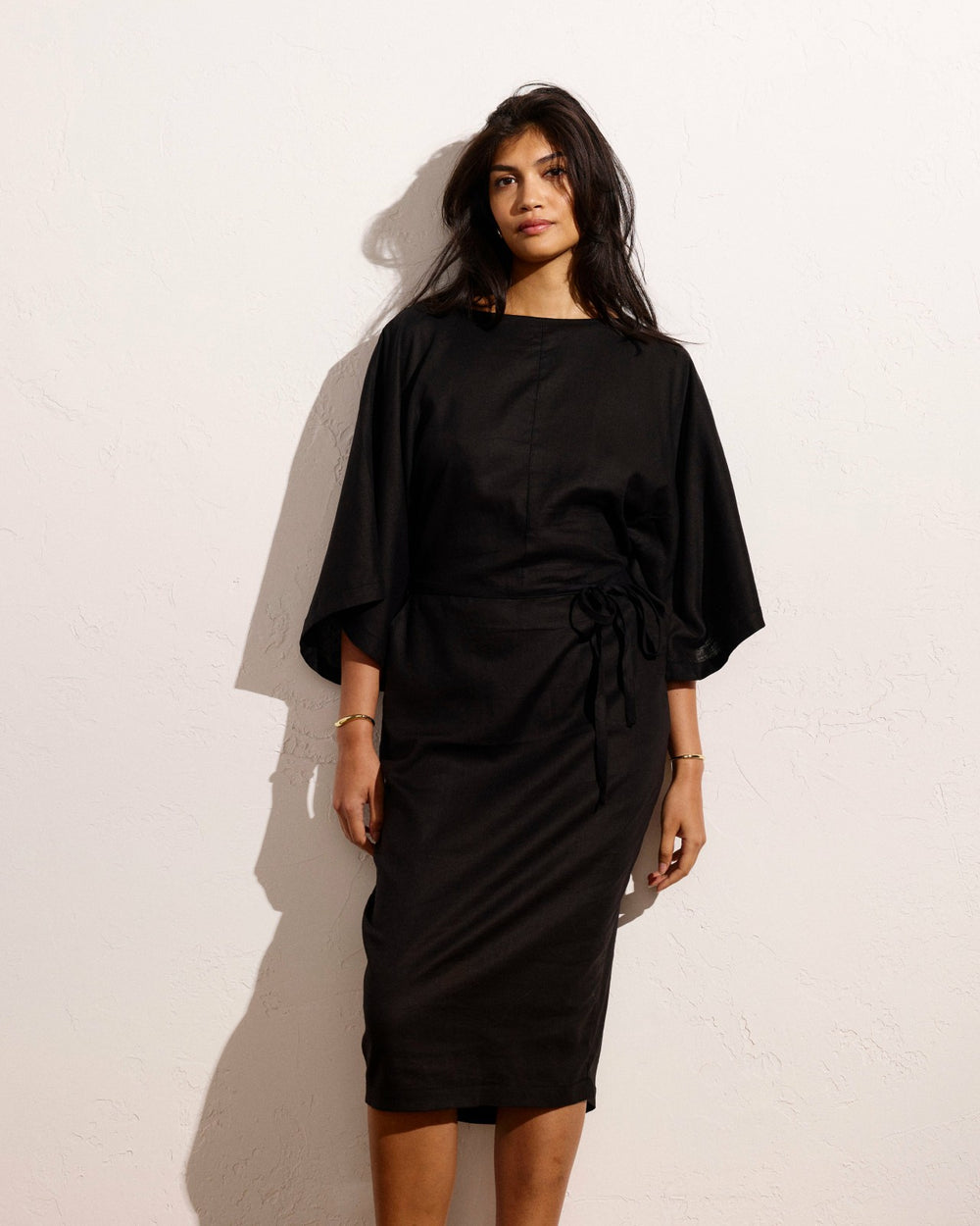 Lio Linen Blend Dress - Universal Standard