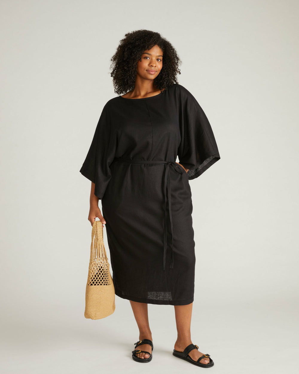 Lio Linen Blend Dress - Universal Standard