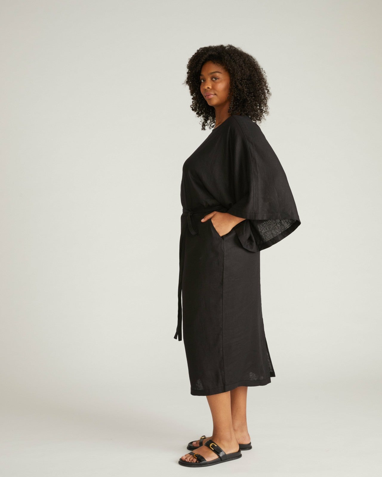 Lio Linen Blend Dress - Universal Standard