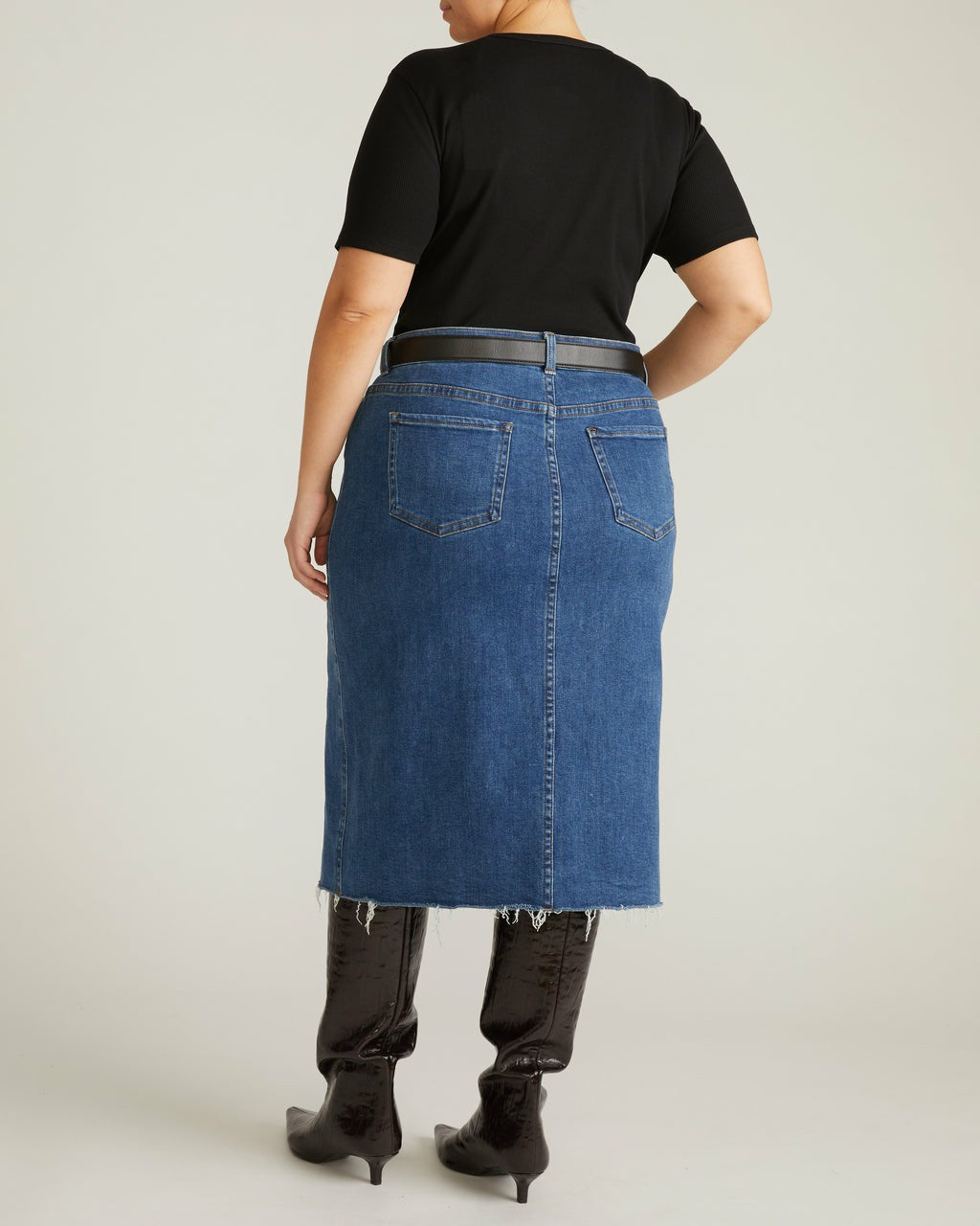 Henley Short Sleeve Ribbed Tee - Universal Standard