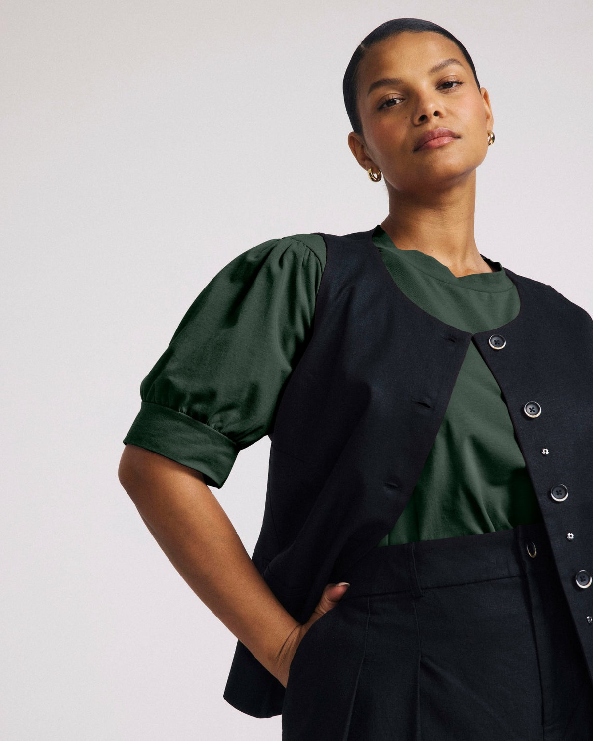 Pouf Sleeve Tee - Universal Standard