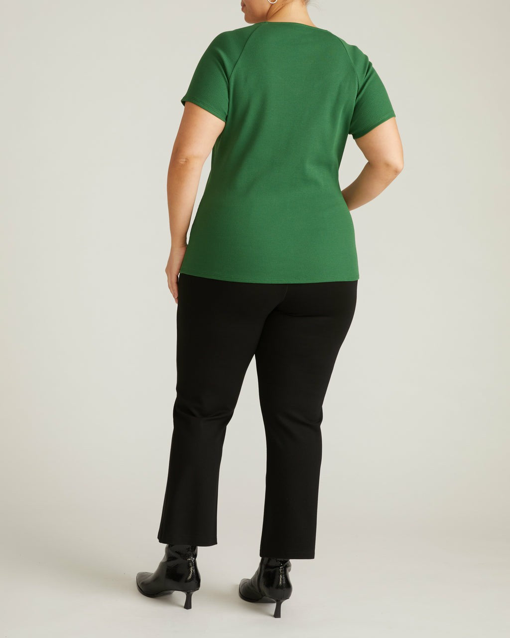 Carey Ribbed Sweetheart Tee - Universal Standard