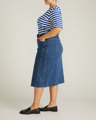 Maia Stovepipe Sleeve V Neck Tee - Universal Standard