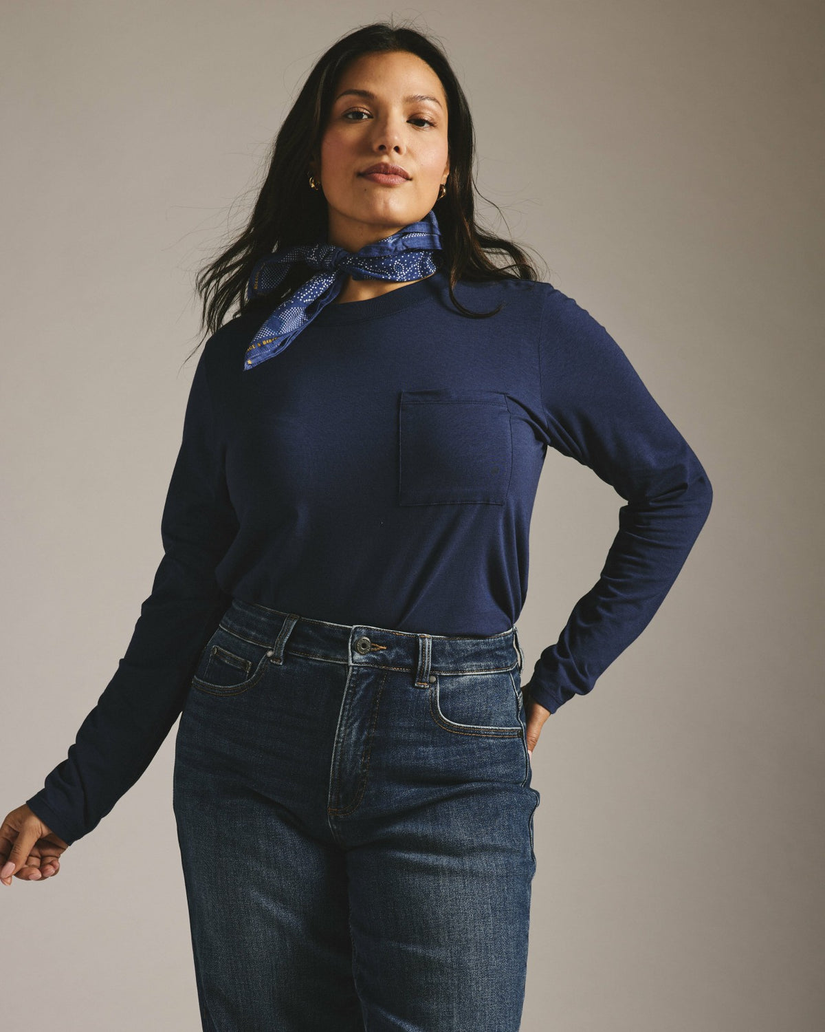 Long Sleeve Garcon Tee - Universal Standard