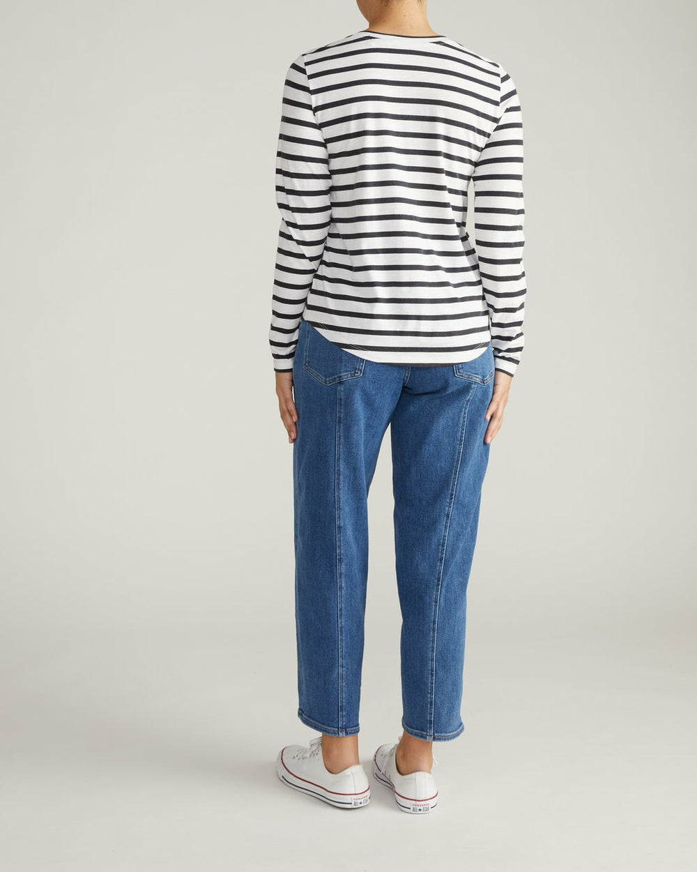 Light-As-Air Long Sleeve V Neck Tee - Universal Standard