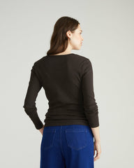 Henley Long Sleeve Ribbed Tee - Universal Standard