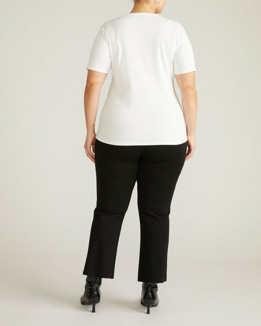 Henley Short Sleeve Ribbed Tee - Universal Standard