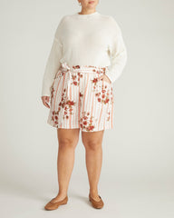 Positano Pointelle Mock Neck Sweater - Universal Standard