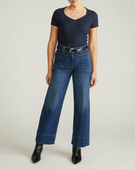 Carey Ribbed Sweetheart Tee - Universal Standard