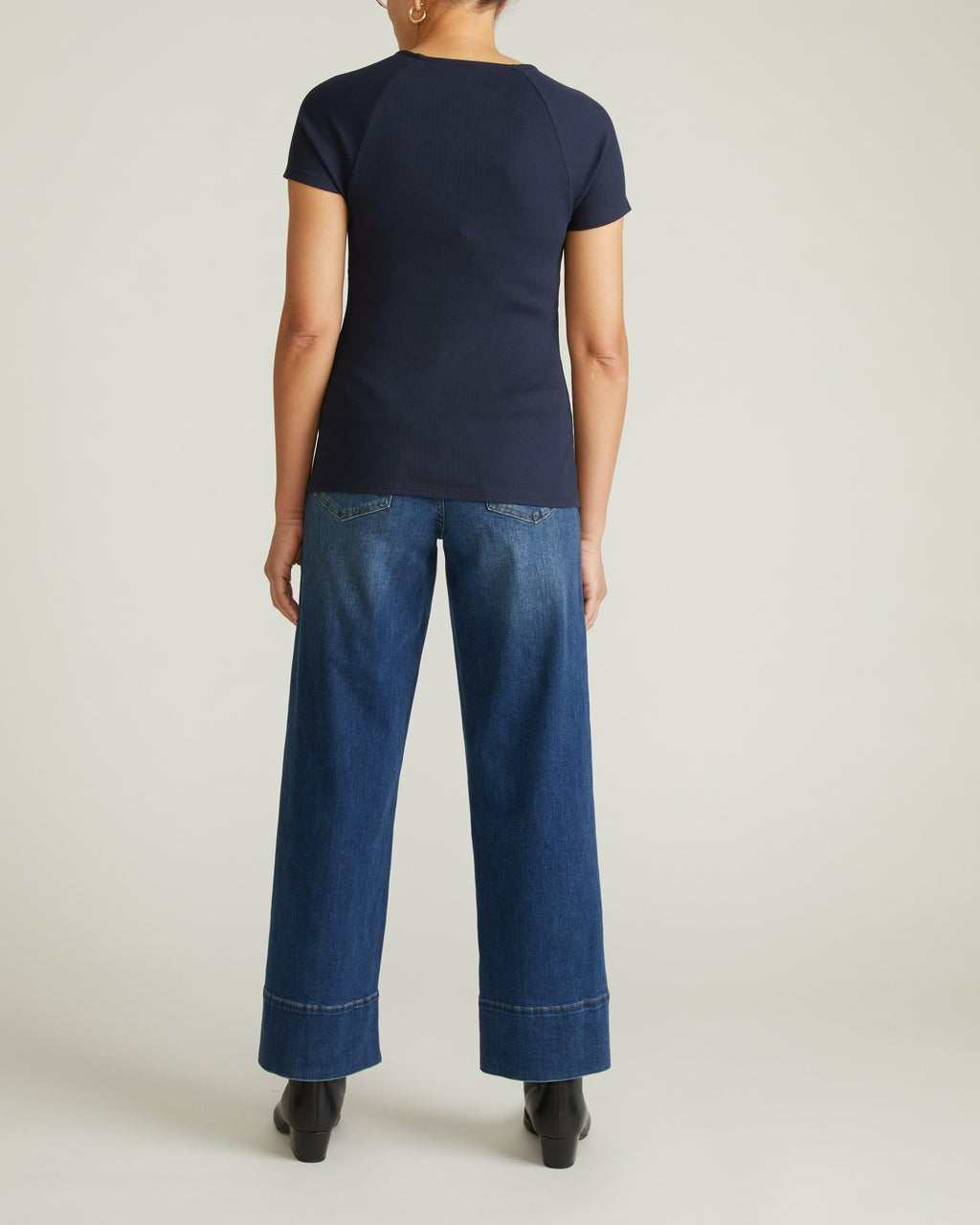 Carey Ribbed Sweetheart Tee - Universal Standard