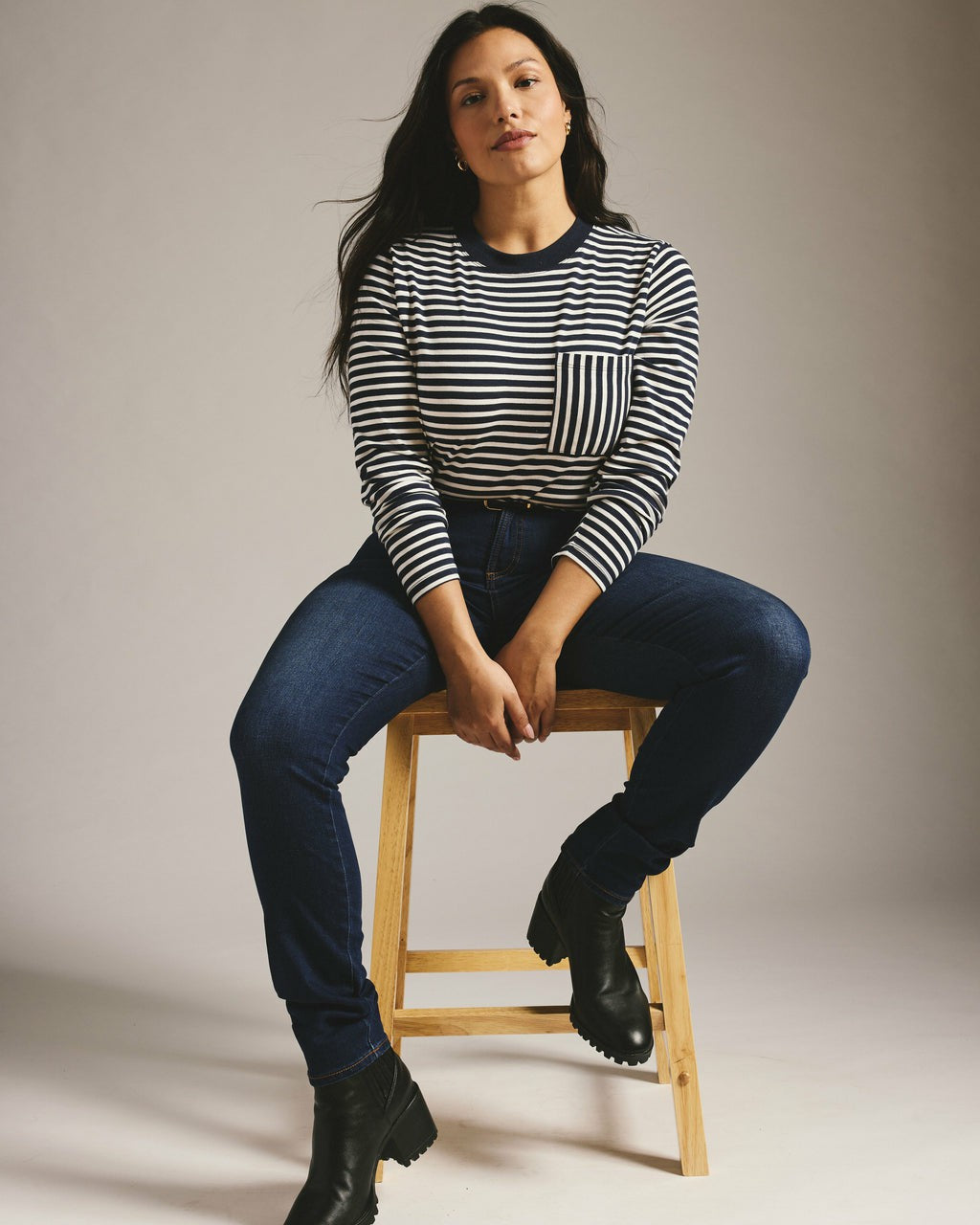 Long Sleeve Garcon Tee - Universal Standard