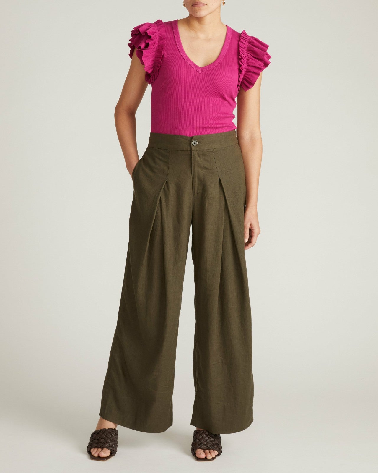 Magnolia Ribbed Top - Universal Standard