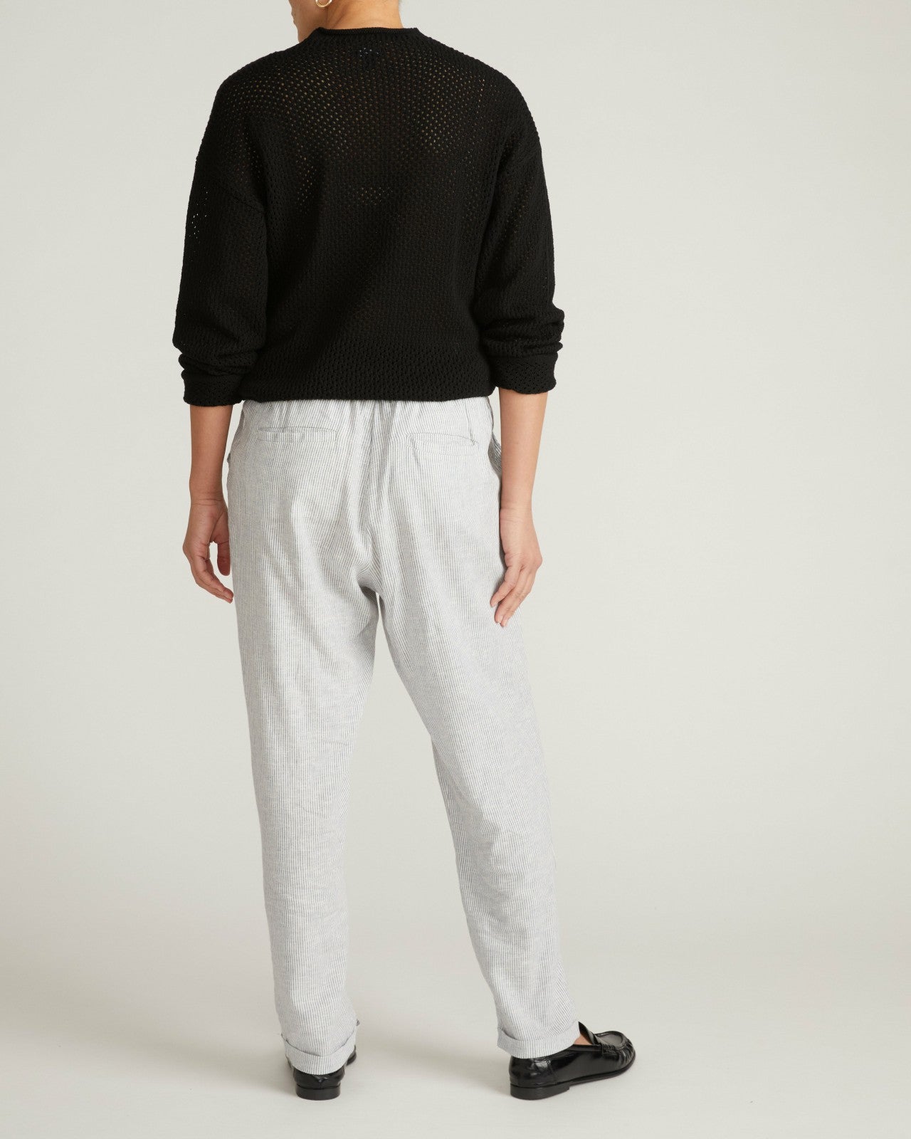 Positano Pointelle Mock Neck Sweater - Universal Standard