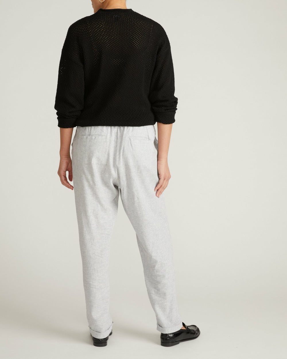 Positano Pointelle Mock Neck Sweater - Universal Standard