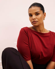 Bella Boatneck Tee - Universal Standard