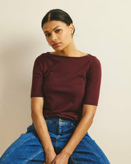 Bella Boatneck Tee - Universal Standard