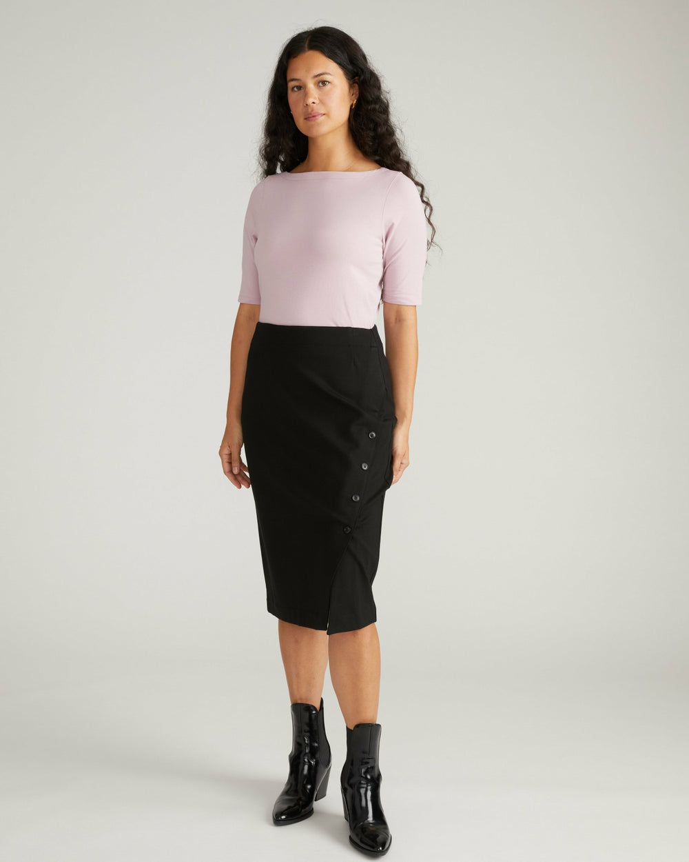 Bella Boatneck Tee - Universal Standard
