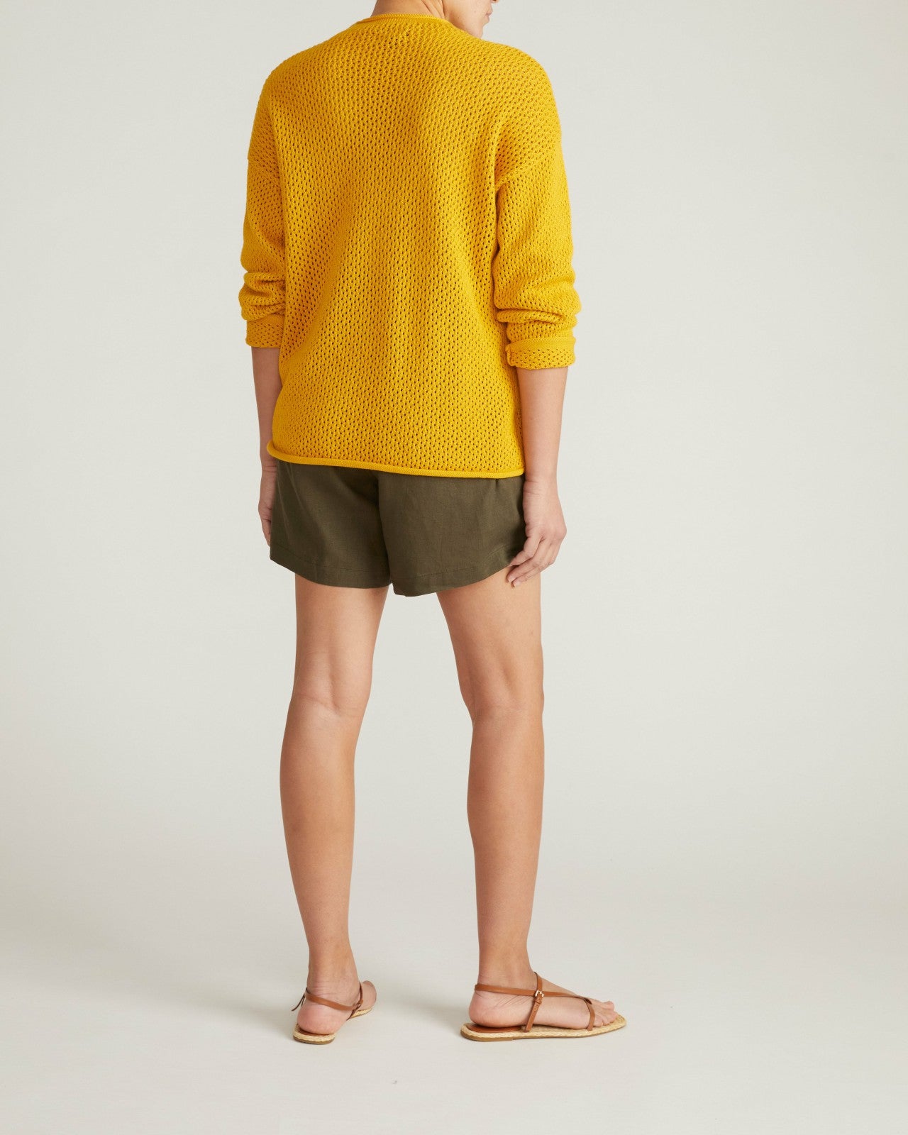 Positano Pointelle Mock Neck Sweater - Universal Standard